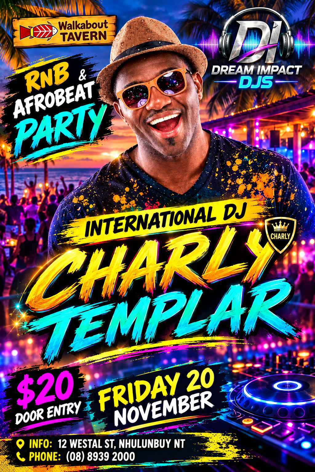 Charly Walkabout Friday 20 November 2026